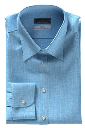 TESTA COTTON_LINEN ブルー シャンブレー(SW102150)