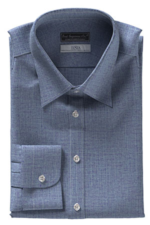 TESTA COTTON_LINEN ネイビー ダンガリー シャンブレー(SW102151)