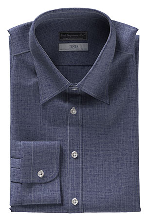 TESTA COTTON_LINEN インク ネイビー シャンブレー(SW102152)