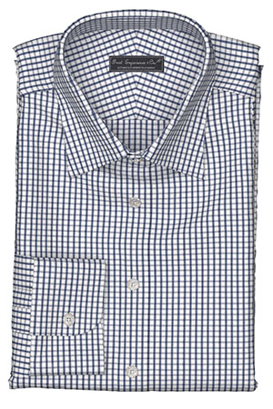 ICE COTTONネイビー チェック (Y102234)