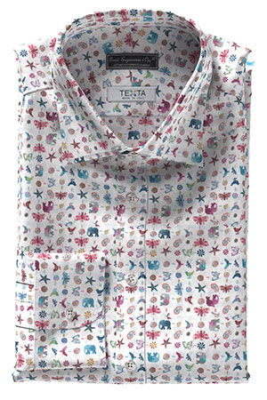 TEXTA PRINT動物＆昆虫柄(Y102304)*