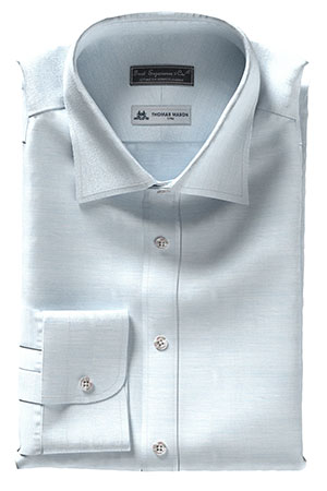 Thomas Mason Cotton&Linen サックス ネップ(TMS-CL102337)