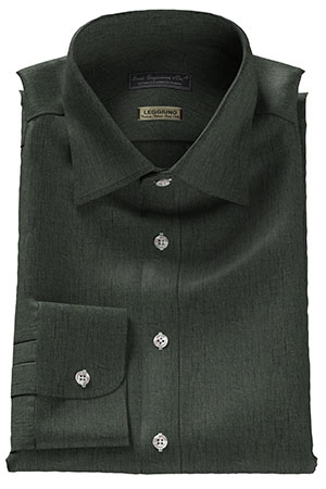 LEGGIUNO ダークグリーン リネン(Y102399)