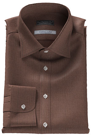 CANCLINI ブラウン リネン(Y102405)