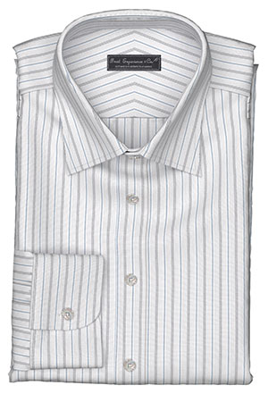 EURO SELECTION ブルー＆グレー グループストライプ (Y102466)