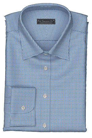 EURO SELECTION ブルー ギンガムチェック (Y102474)