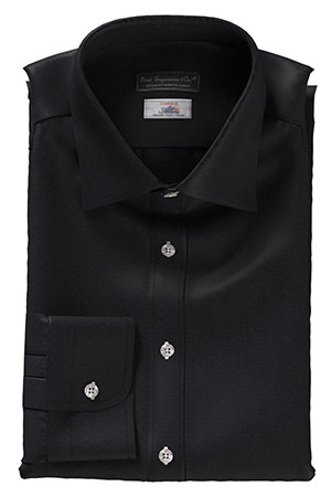 ALBINI-COTTON ブラック 鹿の子(TK102542)