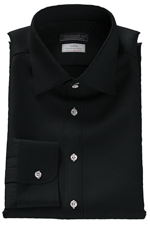 WEBA WrinkleFree ブラック マイクロツイル(TY102549)※