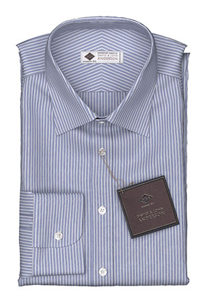 DJA200/2ply ネイビー白抜きストライプ(Y102629)