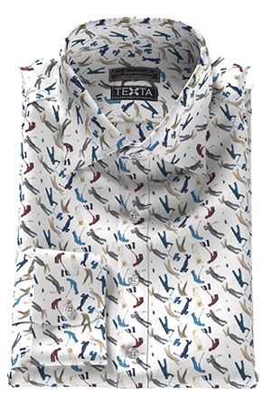 TEXTA ITALY ゴルファー プリント(Y102659)