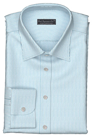 GIZA サックス ストライプ on カルゼ(Y102682)NEW