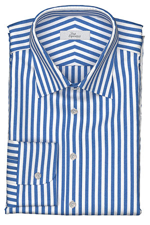 ROYALCOTTON ブルー ボールドストライプ(Y102744)