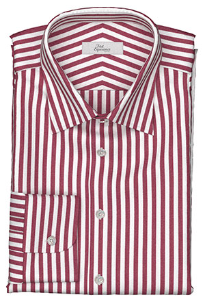 ROYALCOTTON レッド ボールドストライプ(Y102746)