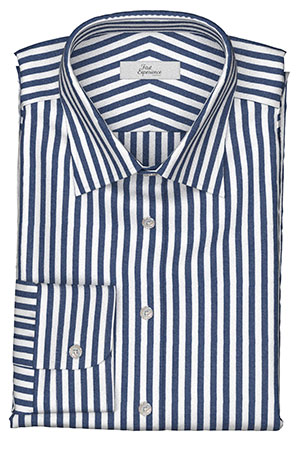 ROYALCOTTON ネイビー ボールドストライプ(Y102748)